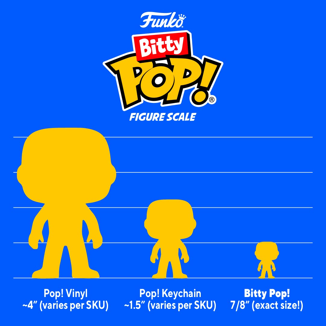 Funko Bitty POP! 4 Pack: Disney Princess - Rapunzel, Merida, Moana
