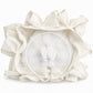 KINNEX COLLECTIONS SINCE 1997 17" Quinceañera Centerpiece Doll - Ruffled Gown, Mis Quince Años Table Decoration & Keepsake ARC8421-2R (Ivory)