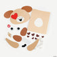 Puppy Valentine Card Holders Craft Kit - Makes 12 - Valentine's Day Crafts for Kids and Fun Home Activities