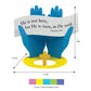FreshCut Crafts Easter Devotional Matthew 28:6 "He is Risen Punch-Out Paper Bible Craft Kit 12 Pack: Creative Easter Verse & Color Creation Ideas