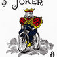 Bicycle Rider Back Silver Deck