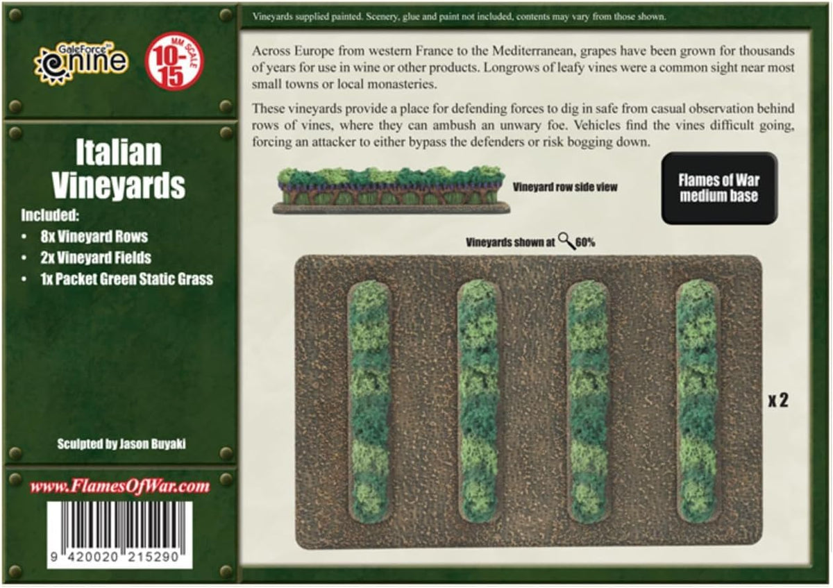 Flames of War: Italian Vineyards
