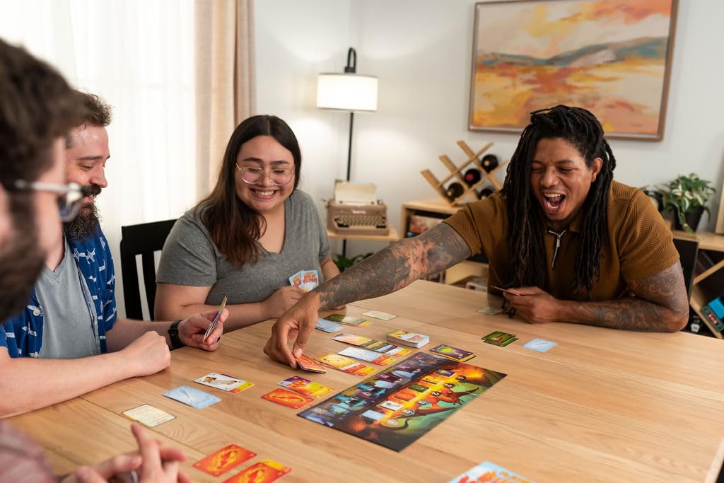 Please Don’t Burn My Village by Fireside Games | Ages 10+ | 2-5 Players | Competitive Gameplay | Strategic Card Game