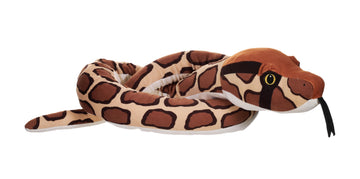 Wild Republic Snakesss Eco Burmese Python Stuffed Animal - 54"