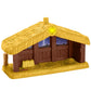 Replacement Part for Fisher-Price Little People Nativity Set - HMX70 ~ Manger/Stable ~ Plays Music When Pressed and Star Lights Up ~ Works Well