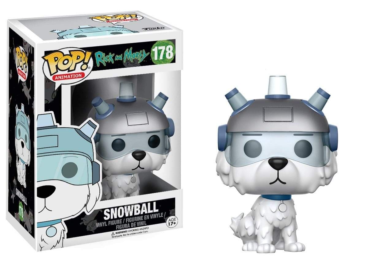 Funko POP Animation Rick and Morty Snowball Action Figure