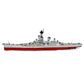 General Jim's Deluxe Edition USS Missouri Battleship Building Set - 2,631 Piece WW2 Iowa-Class Model w/Rotating Guns, Radar, Cruise Missiles, 3-Piece