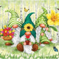 Bits and Pieces 1000 Piece Puzzles for Adults - Large 20" x 27" Jigsaw Puzzles 1000 Pieces Spring Fall & Winter Gnomes, Random Die Cut, No 2 Pieces