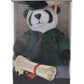 Plushland Panda Plush Stuffed Animal Toys Present Gifts for Graduation Day, Personalized Text, Name or Your School Logo on Gown, Best for Any Grad