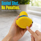 3" Soccer Rubber Duck [Sealed Hole, No Mildew] - Baby Safe Bathtub Bathing Toy