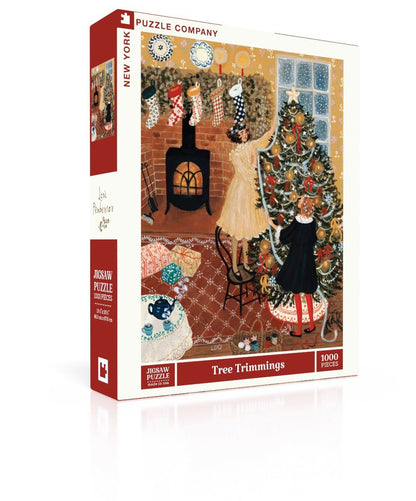 New York Puzzle Company - Loré Pemberton Tree Trimmings - 1000 Piece Jigsaw Puzzle for Adults by Loré Pemberton