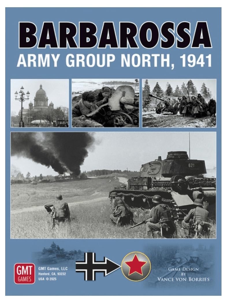 GMT Games Barbarossa: Army Group North 1941, 2nd Edition, Board Game for Adults +