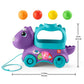 Fisher-Price Ball Fun Pull Along Dinosaur - UK English Version HNR50