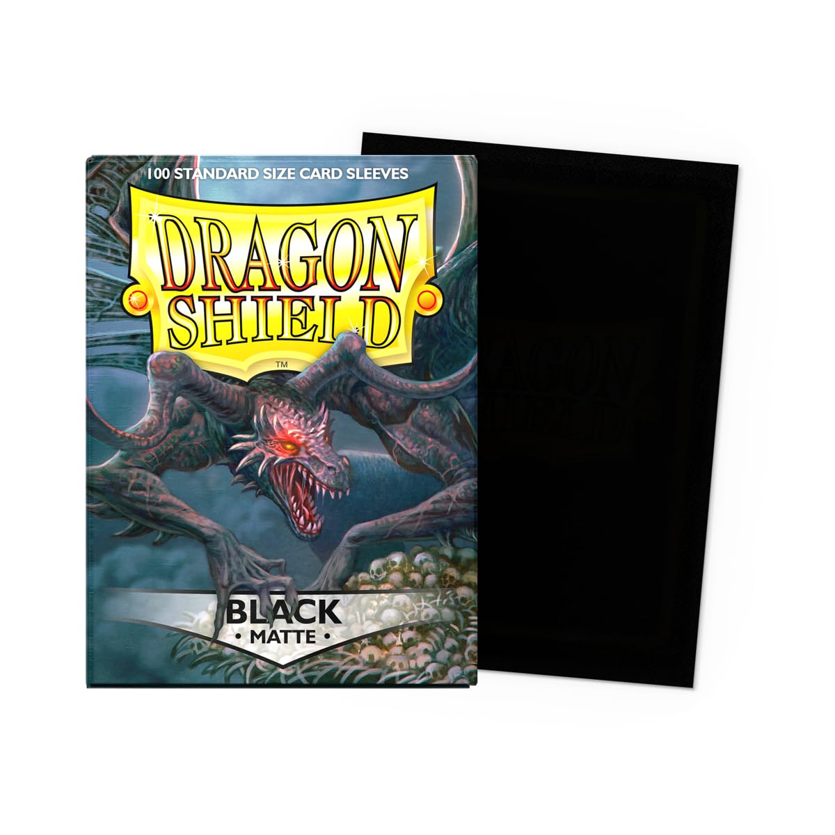 Dragon Shield | Standard Size Card Matte Sleeves | 100 CT - Smooth & Tough Premium TCG Sleeves | Compatible with Pokemon, Flesh & Blood, One Piece &