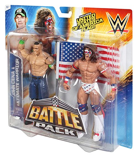 WWE Battle Pack Series #31 - John Cena vs. Ultimate Warrior Action Figure (2-Pack)