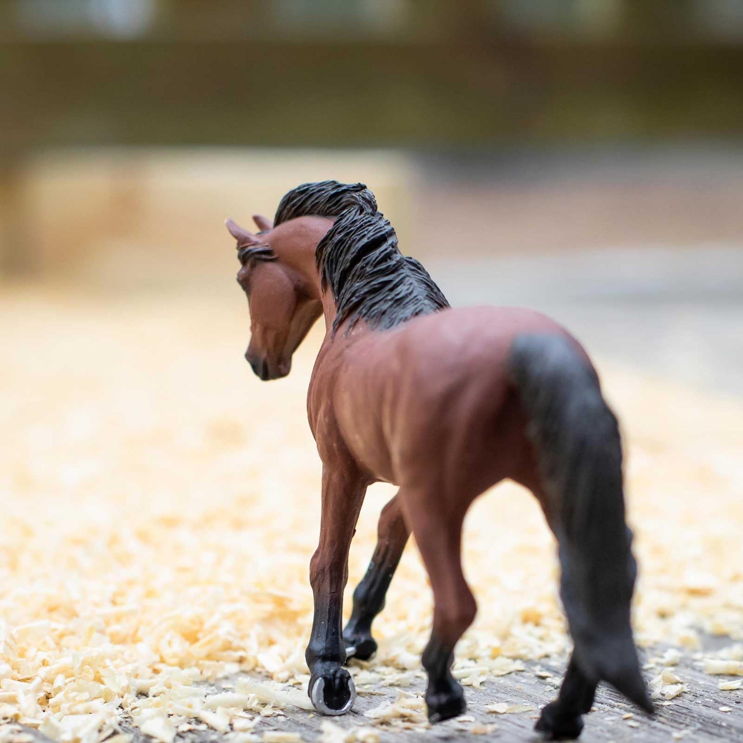 Safari Ltd. Morgan Mare Figurine - Lifelike 6" Horse Figure - Educational Toy for Boys, Girls, and Kids Ages 3+