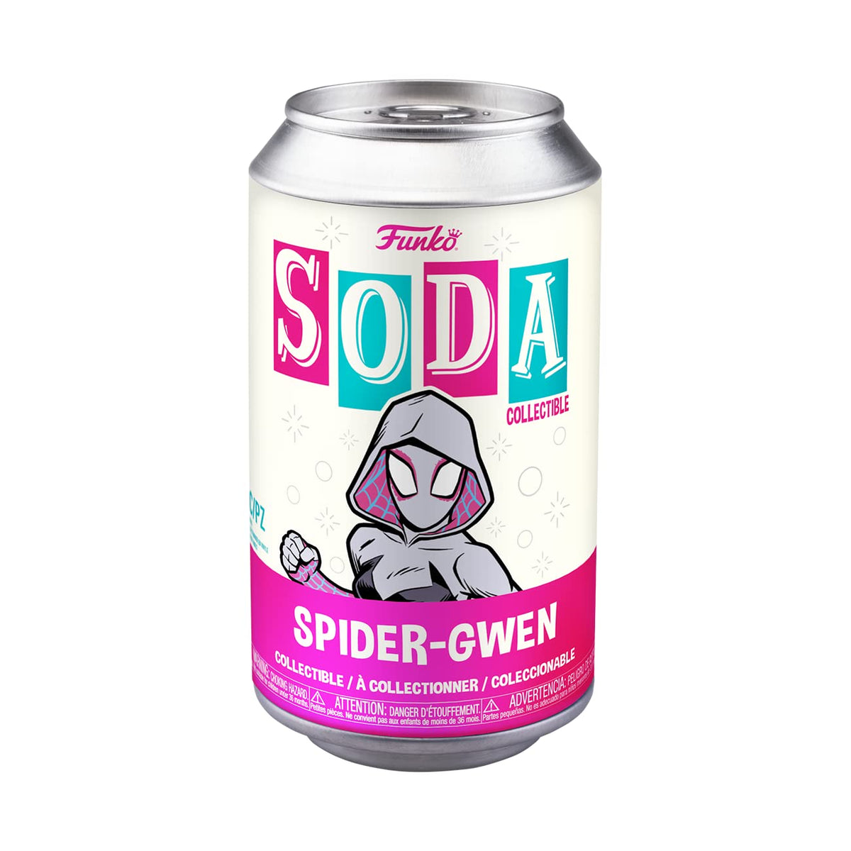 Funko Vinyl SODA: Spider-Man : Across The Spider-Verse - Spider-Gwen - 1/6 Odds for Rare Chase Variant - Spider-Man - Collectable Vinyl Figure - Gift