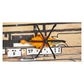 Matchbox Collectible Die-Cast Metal Sky Busters Air Grabber - HVM53 ~ Orange, Black White and Black Helicopter ~ Includes Playmat