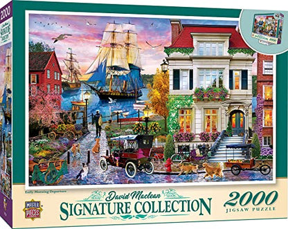 MasterPieces 2000 Piece Jigsaw Puzzle for Adults, Family, Or Youth - Early Morning Departure - 39"x27"