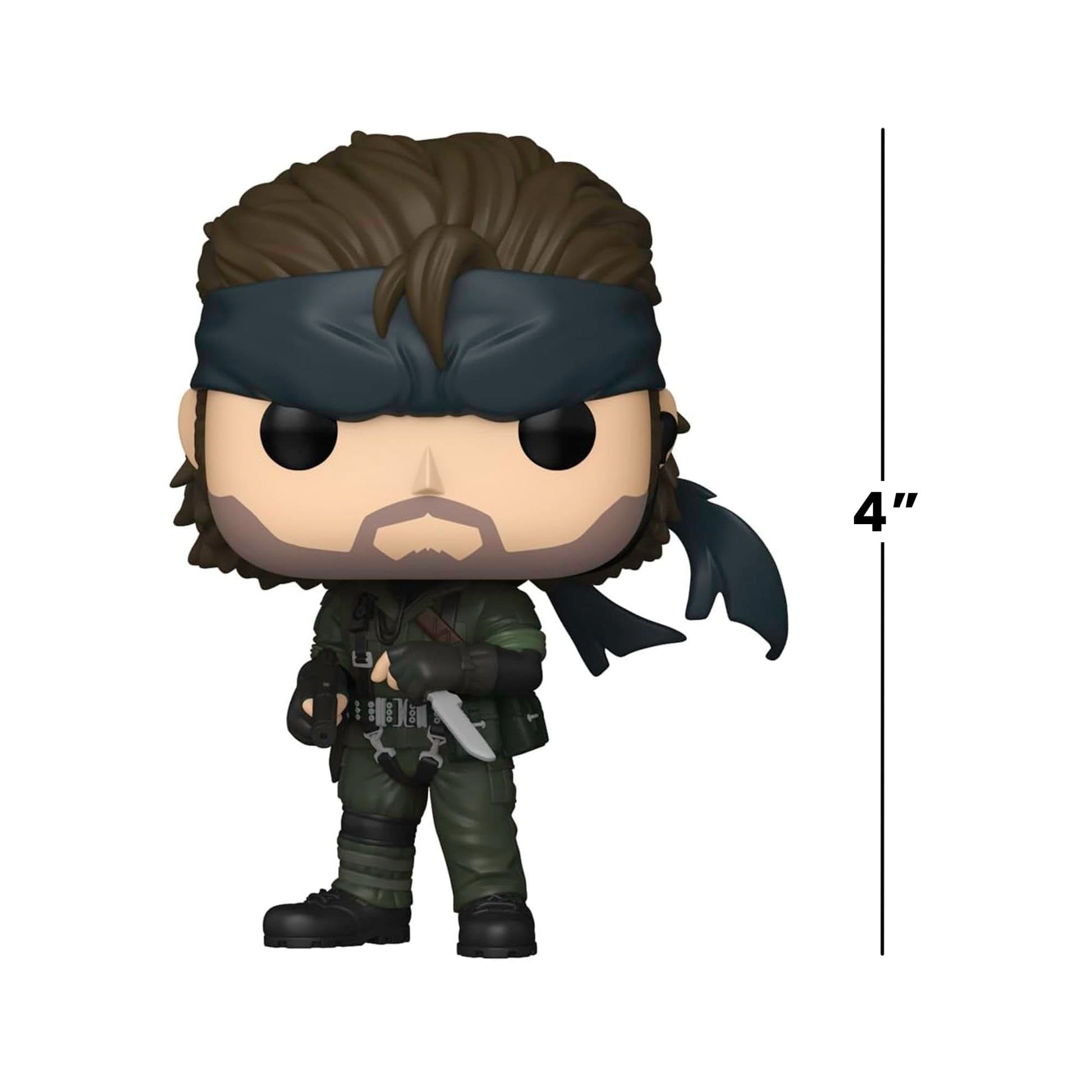 Funko Pop! Games: Metal Gear - Naked Solid Snake - Metal Gear Solid - Collectable Vinyl Figure - Gift Idea - Official Merchandise - Toys for Kids &