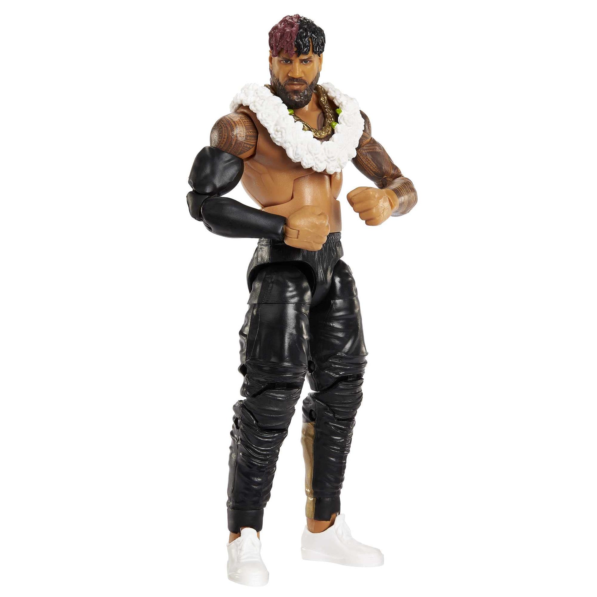 Mattel WWE Jimmy USO Elite Collection 6 Action Figure, 6-inch Posable Collectible Gift for WWE Fans Ages 8 Years Old & Up