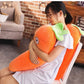 XIYUAN 27.5" Carrot Plush Toy Soft Carrot Hugging Pillow Cute Expression Stuffed Doll Toy,Plush Vegetable Pillows Throw Pillow Plush Pillow for Kids