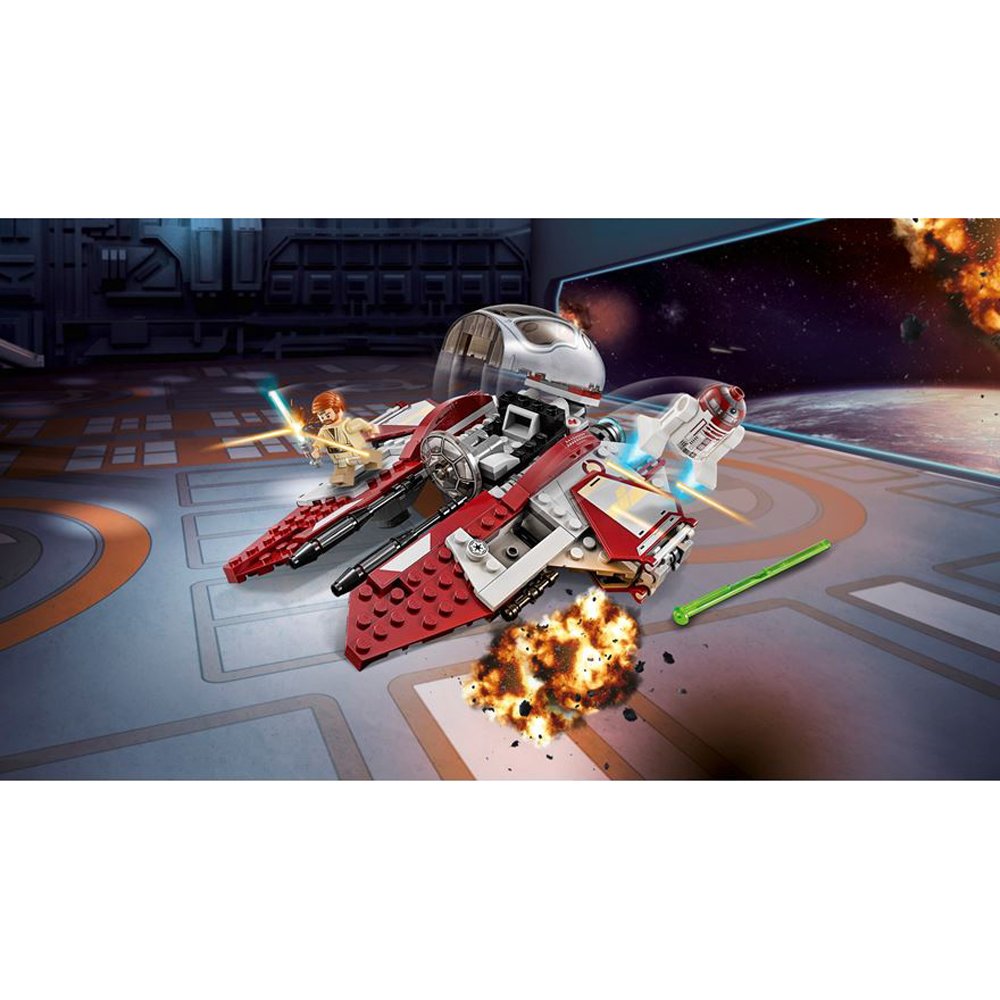 LEGO Star Wars OBI-Wan's Jedi Interceptor 75135 Building Kit (215 Piece)