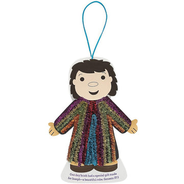 Fun Express Joseph’s Coat Chenille Stem Craft Kit - Craft Kits - VBS Vacation Bible School Supplies/Decor - 12 Pieces