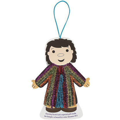 Fun Express Joseph’s Coat Chenille Stem Craft Kit - Craft Kits - VBS Vacation Bible School Supplies/Decor - 12 Pieces