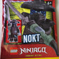 LEGO Ninjago Dragons Rising Season 3: Nokt Minifigure from The Forbidden Five - with Sword - 6+