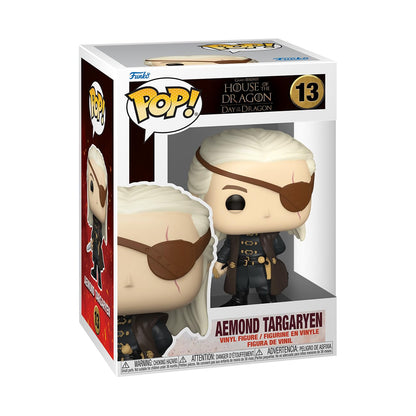 Funko POP! TV: House of The Dragon - Aemond Targaryen - 1/6 Odds for Rare Chase Variant - Collectable Vinyl Figure - Gift Idea - Official Merchandise