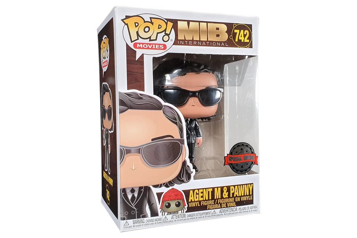 Funko Pop! & Buddy: Men in Black - Agent M & Pawny Pop! 742 Vinyl Figure Exclusive