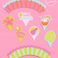 xo, Fetti Pool Party Cupcake Toppers and Wrappers - 24 Pc Set | Summer Birthday Decorations, Tropical Luau, Hawaiian Theme, Kids Party, Beach Ball
