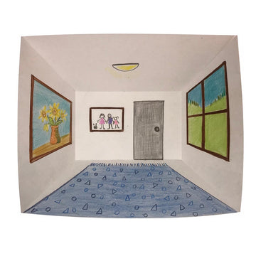 Roylco Perfect Perspective Rooms - 24 Sheets, 3D Drawing & Design Activity for Teaching Perspective, STEAM & Classroom Art Projects