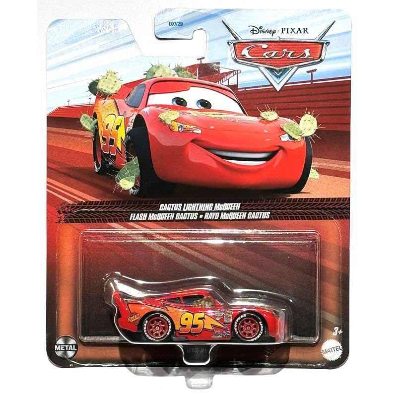 Disney Pixar Cars 1:55 - Cactus Lightning McQueen