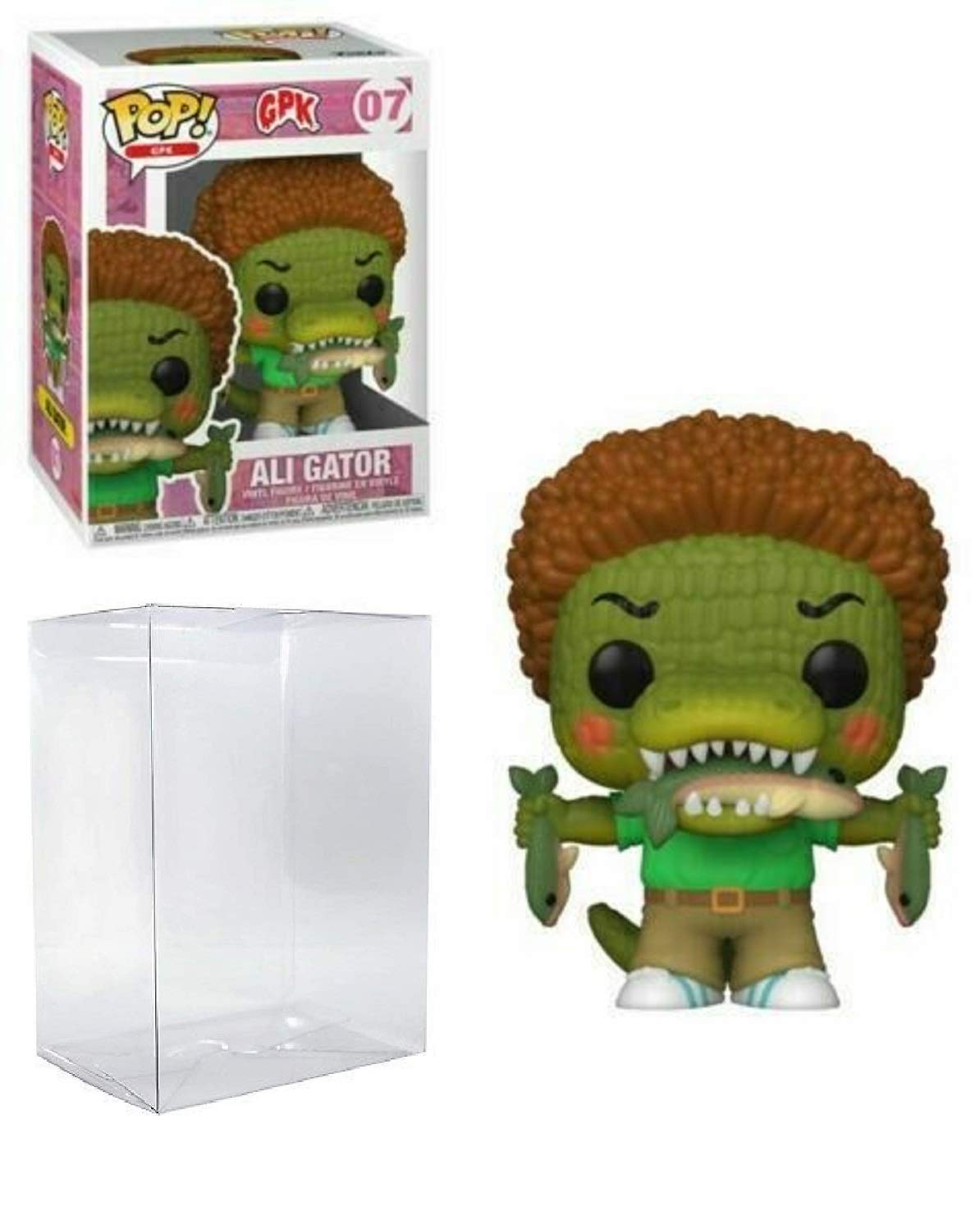 Funko Ali Gator Pop #07 Pop GPK: Garbage Pail Kids Vinyl Figure (Bundled with EcoTEK Plastic Protector to Protect Display Box)