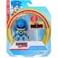 JAKKS Pacific Sonic The Hedgehog Figure Metal Sonic w/Dr. Eggman Goal Post 4" Figure