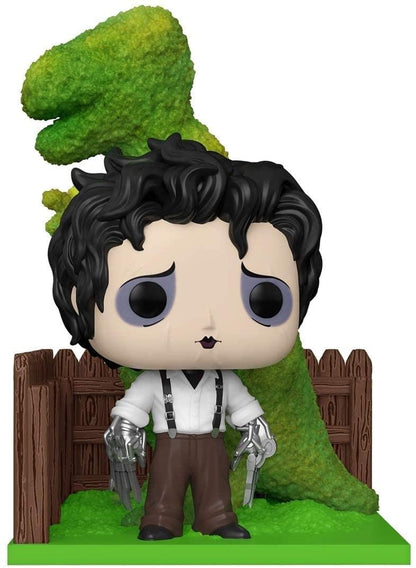 Funko POP Deluxe: Edward Scissorhands - Edward & Dino Hedge, Multicolor