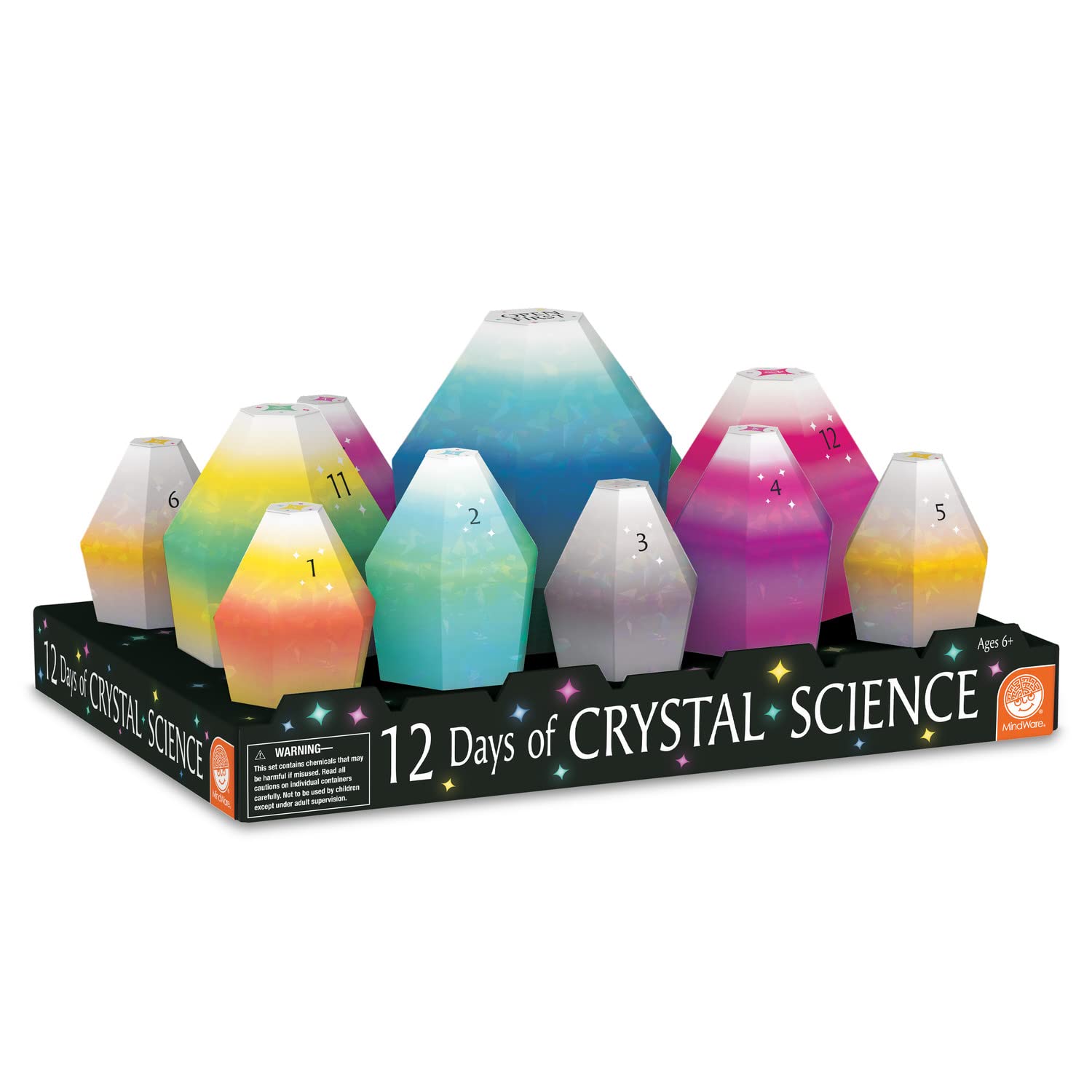 MindWare 12 Days of Crystal Science Kit