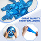 Metallic Blue Balloons 12 inch, Chrome Royal Blue Balloon 100 in a Pack