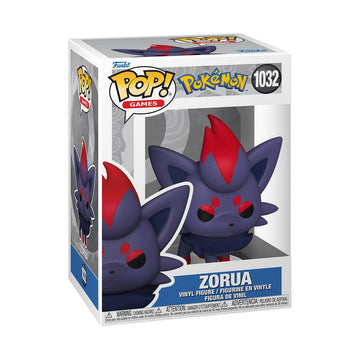 Funko Pop Games: Pokemon - Zorua - Collectable Vinyl Figure - Gift Idea - Official Merchandise - Toys for Kids & Adults - Video Games Fans - Model