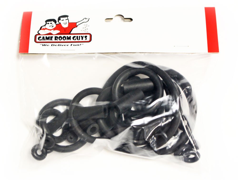 Game Room Guys Sega Twister Pinball Black Rubber Ring Kit