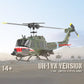 C032 UH-1 Huey RC Helicopter for Adults, 1/48 Scale 2.4G 6CH Flybarless Remote Control Military Helicopter, 3D Stunt Flight & High-Precision RC