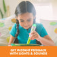 Educational Insights Hot Dots Let's Learn 1st Grade Math, Math Activity Workbook, Ages 6-7