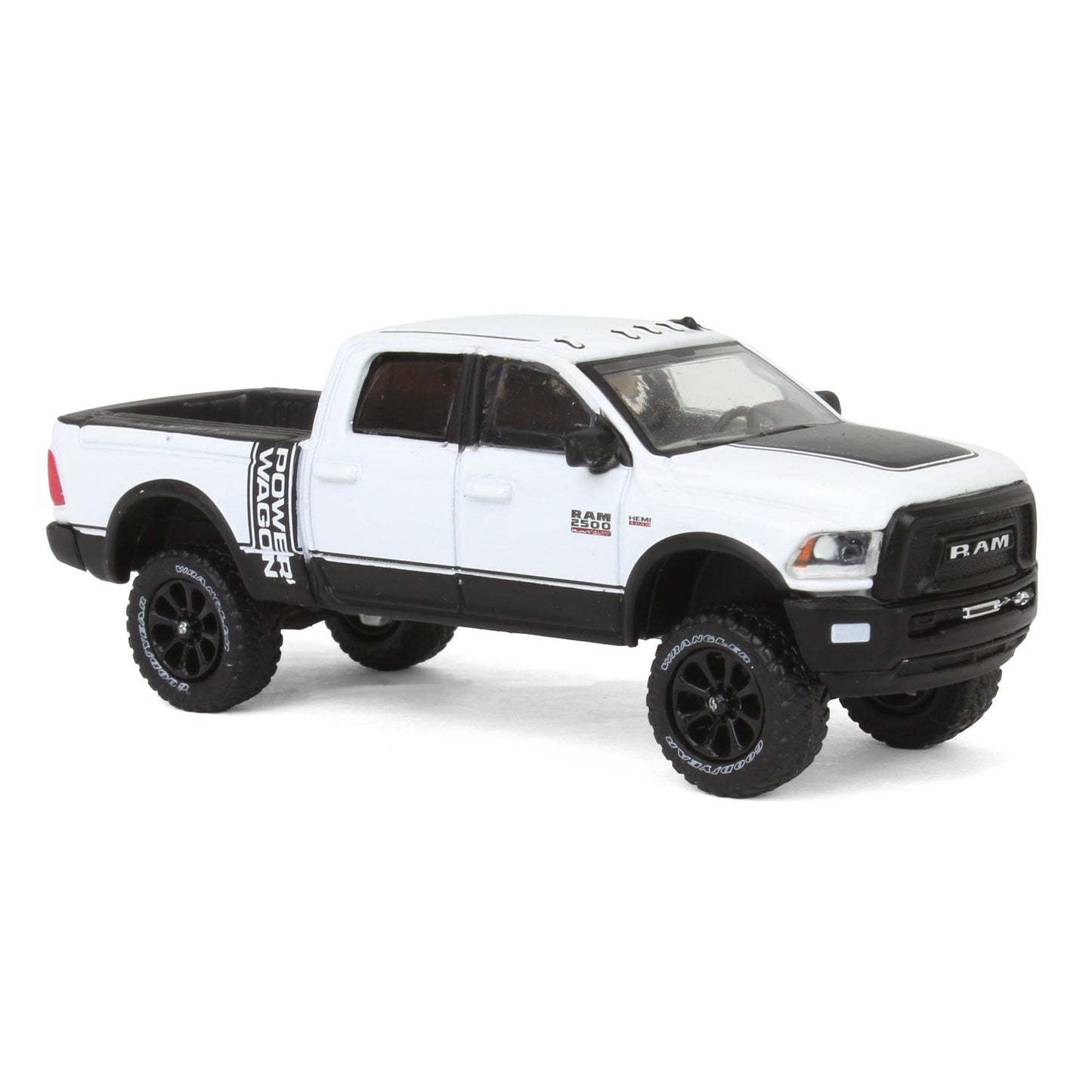 Truck 1/64 Lifted 2017 Ram 2500 Power Wagon Pickup White Exclusive 51582-A