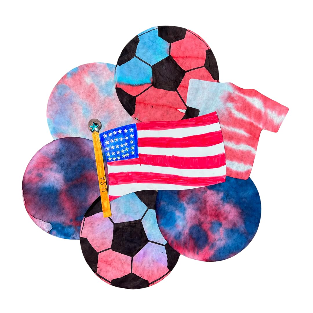Roylco Flag Designer - 24 Pre-Cut Blank Cardstock Flags | Paint, Markers & Collage | History, Classroom & Team Activities | Ages 4+