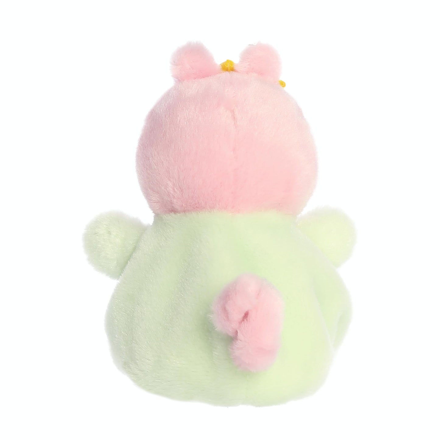 Aurora® Playful Peppa Pig™ Baby Evie with Bib Palm Pals™ Stuffed Animal - Officially Licensed Toys for All Fans - Perfect for Birthdays, Adults