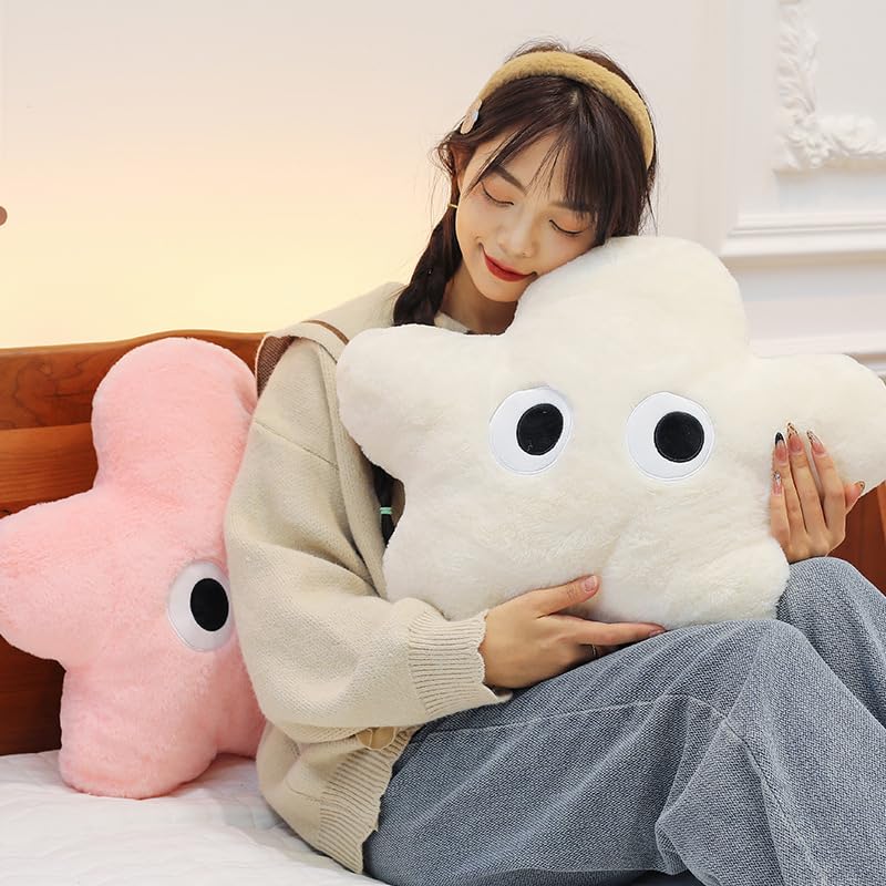 XIZHI 22'' Cute Star Plush Toys Stuffed Animals Star Plushies Cute and Soft Star Pillow Cushion for Kid Bedroom Home Office and Christmas Birthday