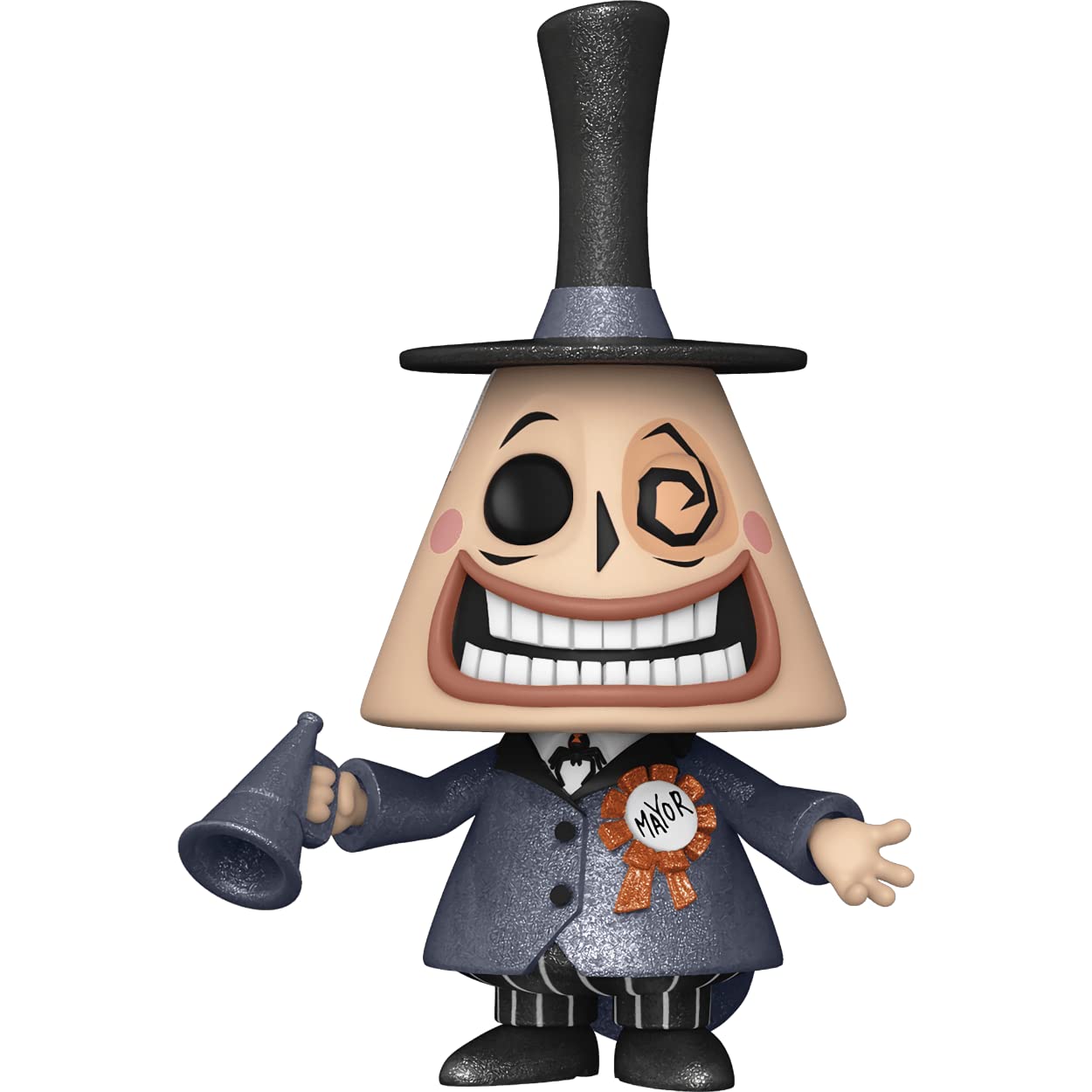 Funko Mayor [Diamond Collection] (Hot Topic Exc): P o p ! Vinyl Figurine Bundle with 1 Compatible 'ToysDiva' Graphic Protector (807-57469 - B)