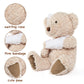 Muiteiur 25.6 Inch Get Well Soon Teddy Bear, Broken Arm Gift for Kids, Soft Recovery Bear with Bandage, Gift for Kids Adult After Surgery